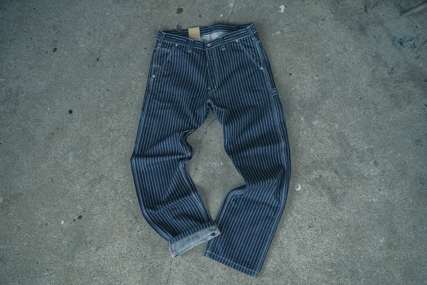 児島ジーンズ　RNB-1413  13oz Wabash painter Pants / 13oz ウォバッシュペインターパンツ