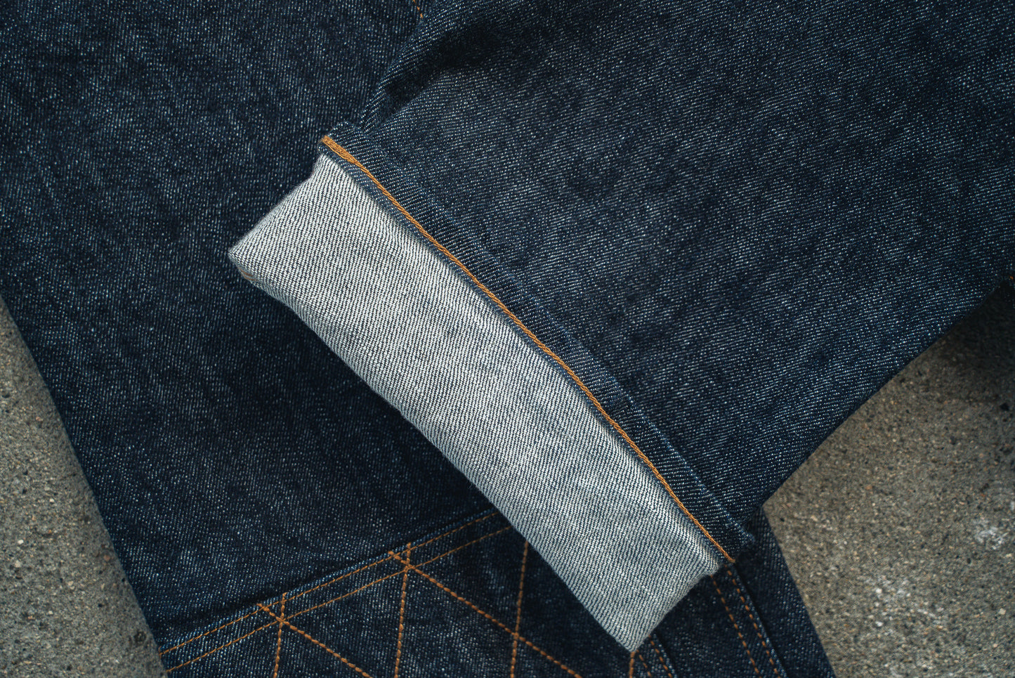 児島ジーンズ  W-knee Straight Stretch Pants  13oz / ダブルニーストレートストレッチパンツ  [ No.RNB-107]