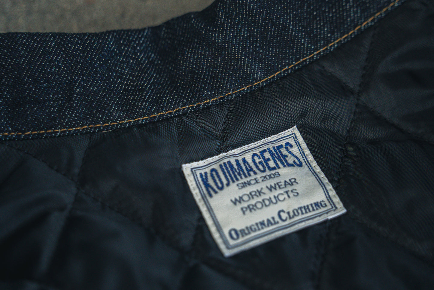 児島ジーンズ　デニムスポーツジャケット　RNB-5064Denim Sports Jacket